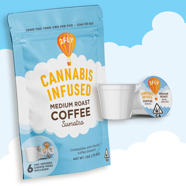 Cannabis Coffee Medium Roast Pods