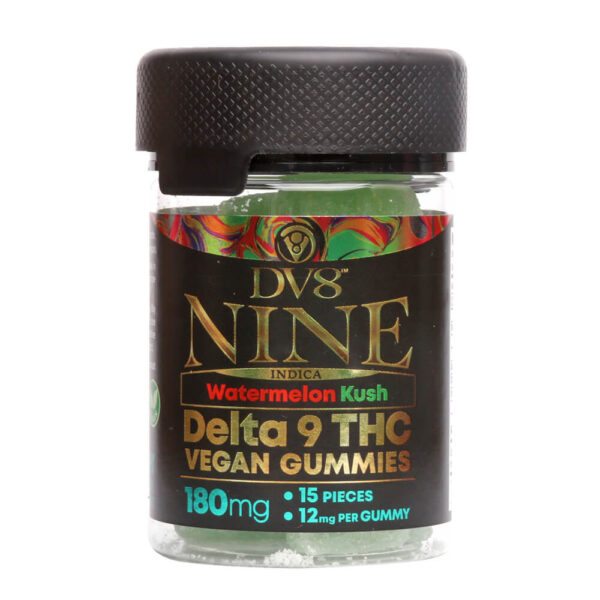 DV8 D9 THC Watermelon Kush Vegan Gummies