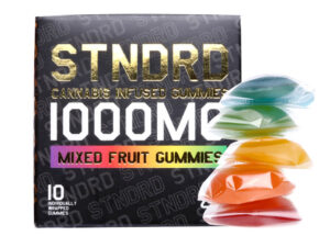 Mixed Fruit 1000mg Indica Gummies