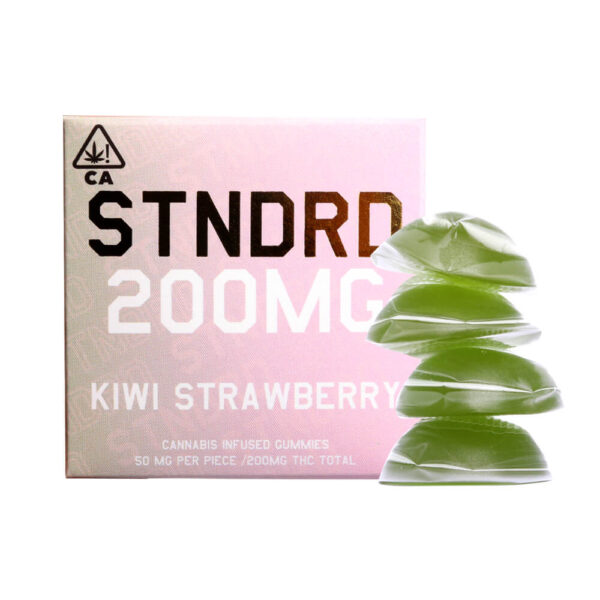 STNDRD Kiwi Strawberry Sativa Gummies