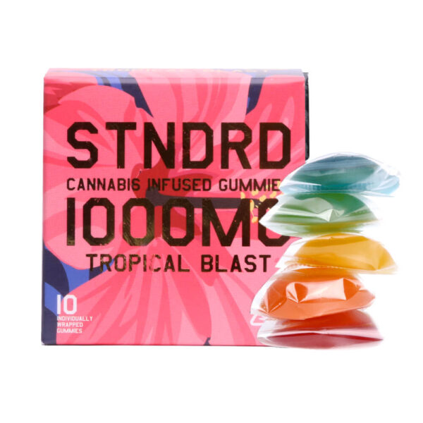 STNDRD Tropical Blast Hybrid Gummies