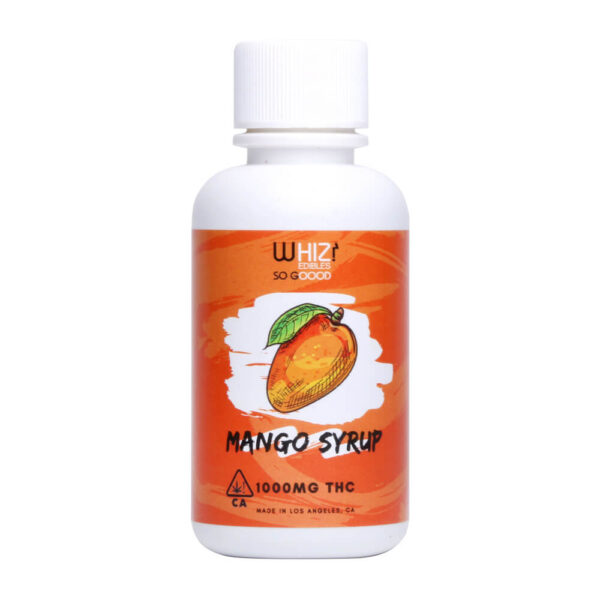 Whiz Edibles Mango Kush Syrup